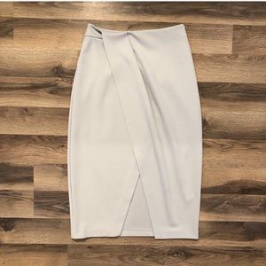 Asos Wrap Pencil Skirt